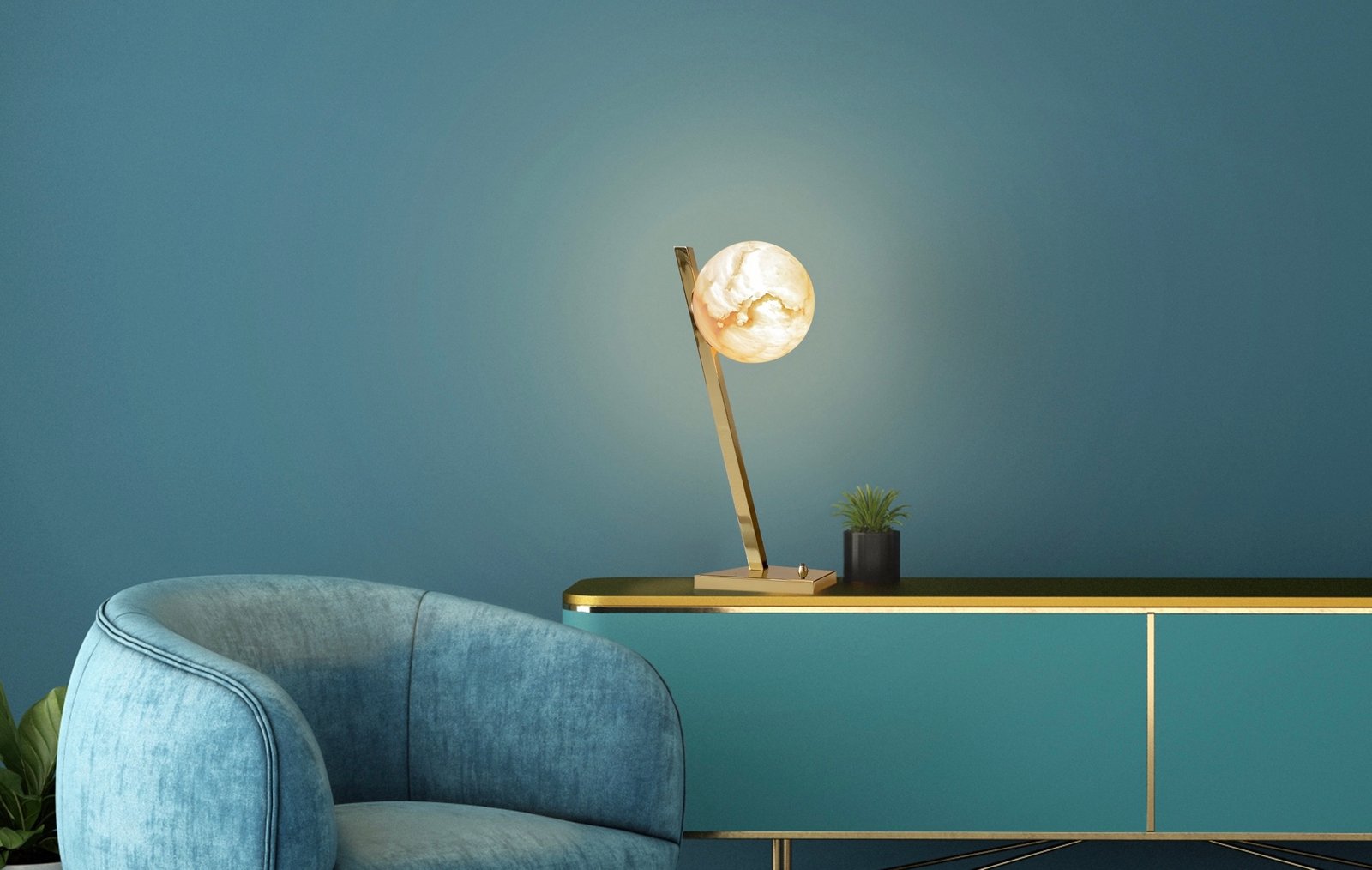 Alabaster Superyacht Lighting / Bespoke Superyacht Lamps / Italian Lighting for Superyachts